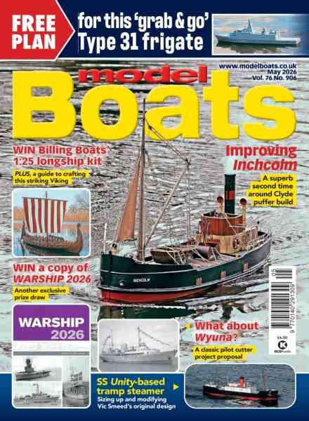 Model Boats – May 2026 Cover