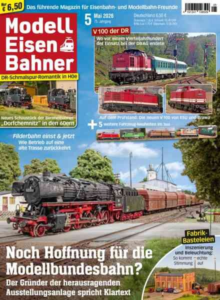 ModellEisenBahner – Mai 2026 Cover