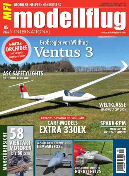 Modellflug International – Mai 2026 Cover