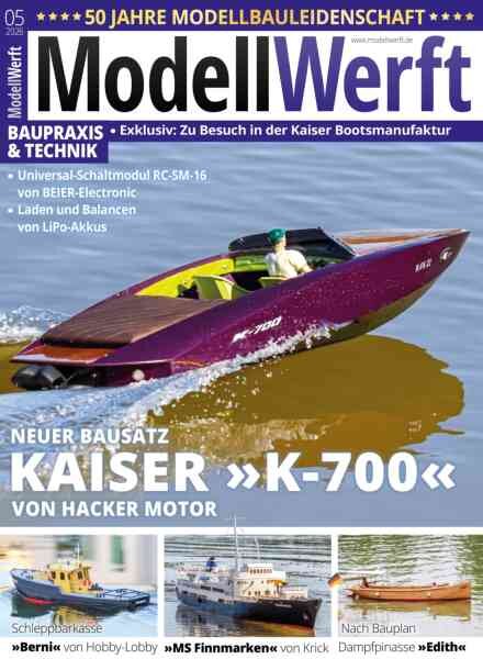 ModellWerft – Mai 2026 Cover