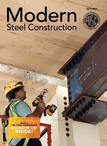 Modern Steel Construction – April 2026 Cover