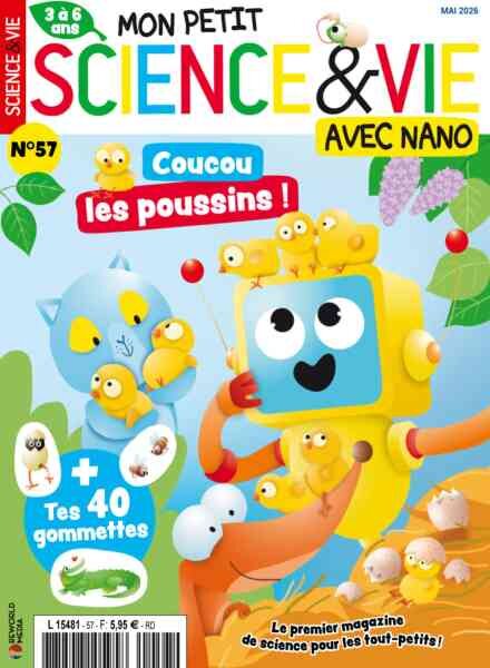 Mon Petit Science & Vie avec Nano – Mai 2026 Cover