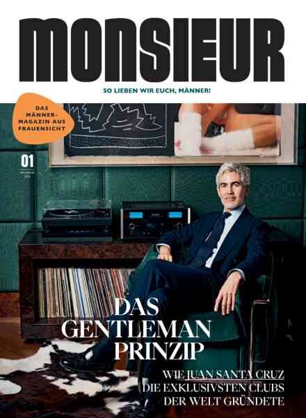Monsieur Magazin – Fruhjahr 2024 Cover