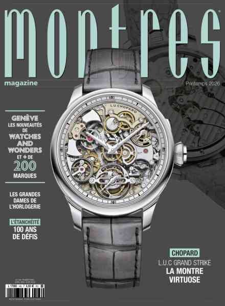 Montres Magazine – Printemps 2026 Cover