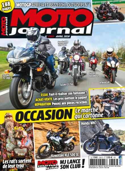 Moto Journal – Avril 2026 Cover