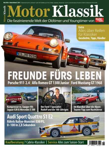 Motor Klassik – Mai 2026 Cover
