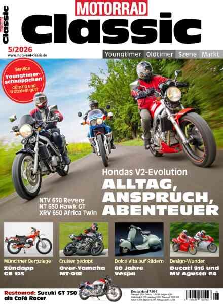 Motorrad Classic – Mai 2026 Cover