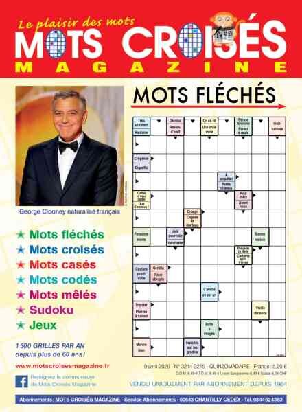 Mots Croises Magazine – 10 Avril 2026 Cover