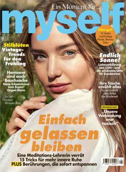 myself – Mai 2026 Cover