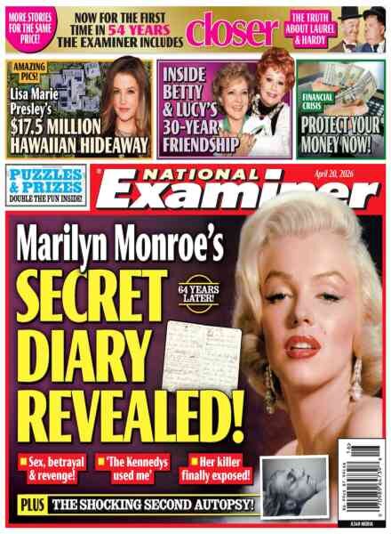 National Examiner – April 20 2026 Cover