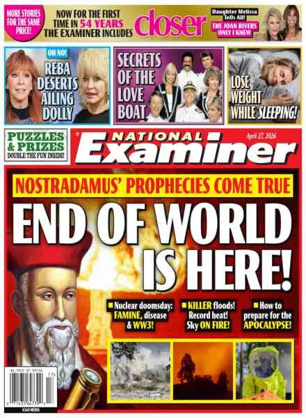 National Examiner – April 27 2026 Cover