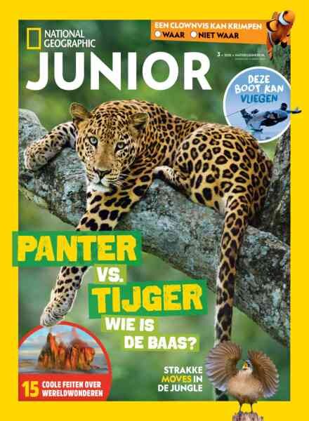 National Geographic Junior Nederland – April 2026 Cover