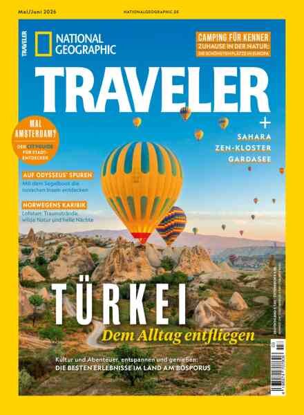 National Geographic Traveler Germany – Mai-Juni 2026 Cover