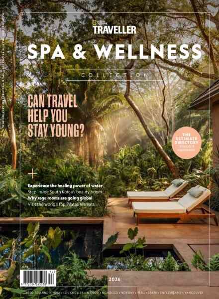 National Geographic Traveller The Collection – Spa & Wellness 2026 Cover