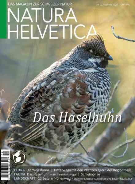 Natura Helvetica – April-Mai 2026 Cover