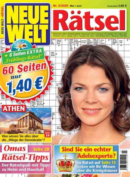Neue Welt Ratsel – Mai-Juni 2026 Cover