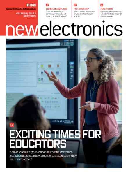 New Electronics – March 2025 Cover