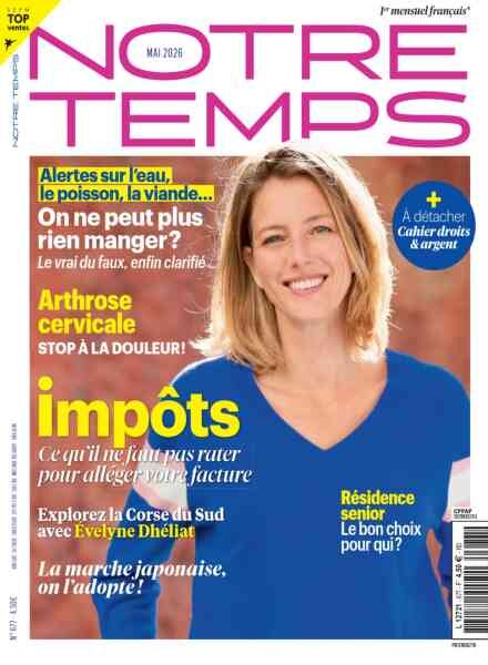 Notre Temps – Mai 2026 Cover