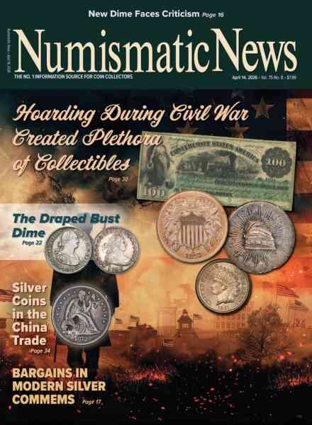Numismatic News – April 14 2026 Cover
