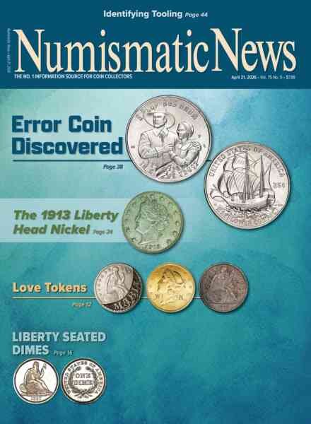 Numismatic News – April 21 2026 Cover