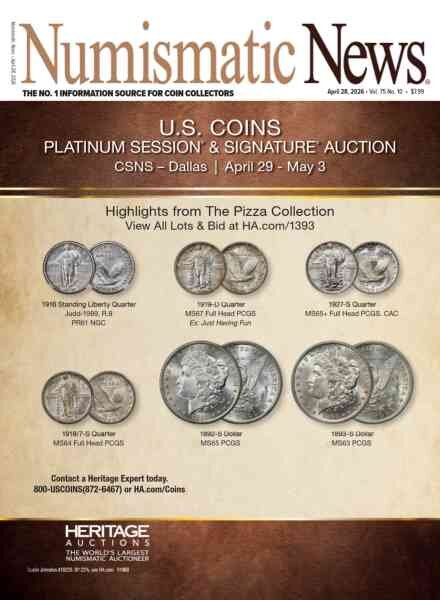 Numismatic News – April 28 2026 Cover