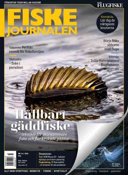 Nya Fiskejournalen – April 2026 Cover