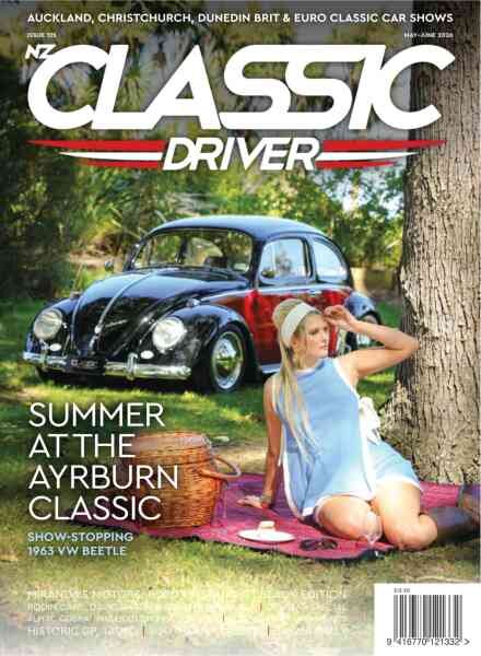 NZ Classic Driver – May-June 2026 Cover