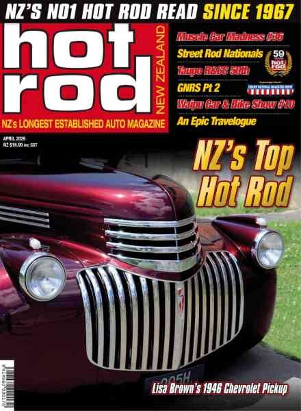 NZ Hot Rod – April 2026 Cover