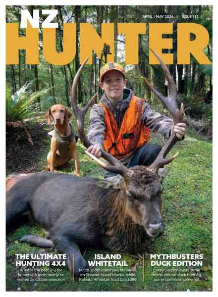 NZ Hunter – Issue 112 2026 Cover