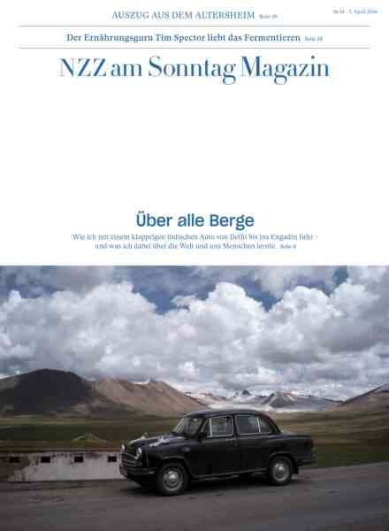 NZZ am Sonntag Magazin – 5 April 2026 Cover