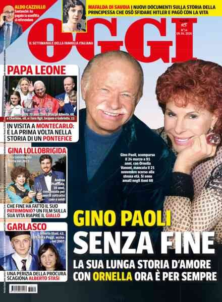 Oggi – 9 Aprile 2026 Cover
