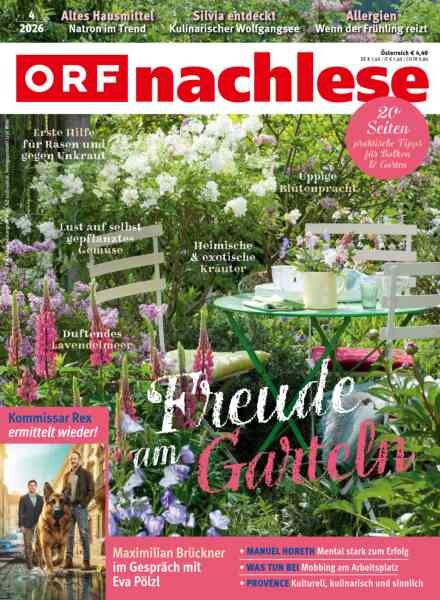 ORF nachlese – April 2026 Cover