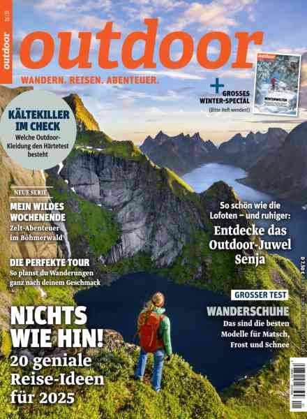 Outdoor Magazin – Januar 2025 Cover
