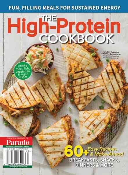 Parade Presents – The High-Protein Cookbook 2026 Cover