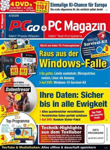 PC Magazin PCgo – Mai 2026 Cover