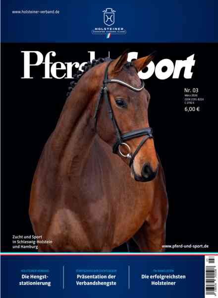 Pferd + Sport Holsteiner – Marz 2026 Cover