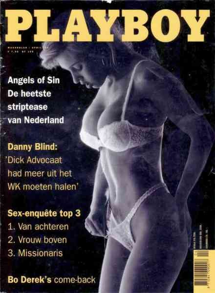 Playboy Netherlands – April 1995 Cover