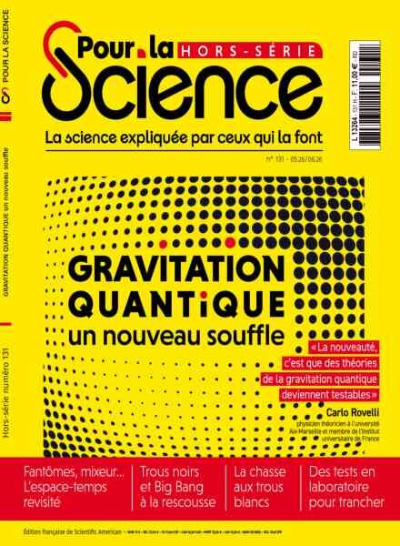 Pour la Science – Hors-Serie – Mai-Juin 2026 Cover