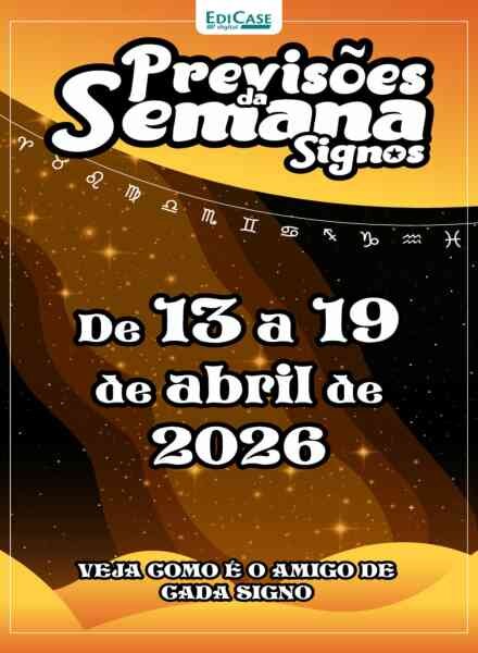 Previsoes da Semana – 13 Abril 2026 Cover