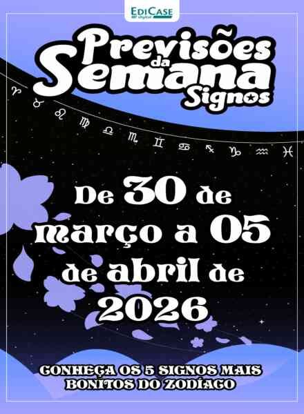 Previsoes da Semana – 30 Marco 2026 Cover