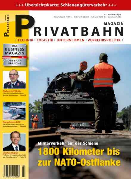 Privatbahn – Marz-April 2026 Cover
