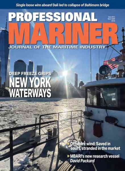 Professional Mariner – March 2026 Cover