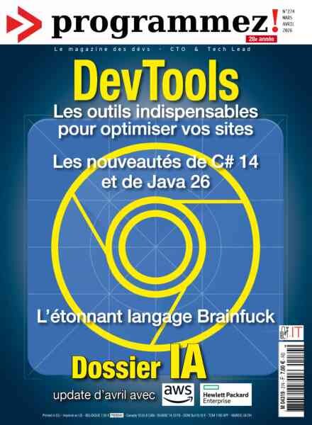 Programmez! – Mars-Avril 2026 Cover
