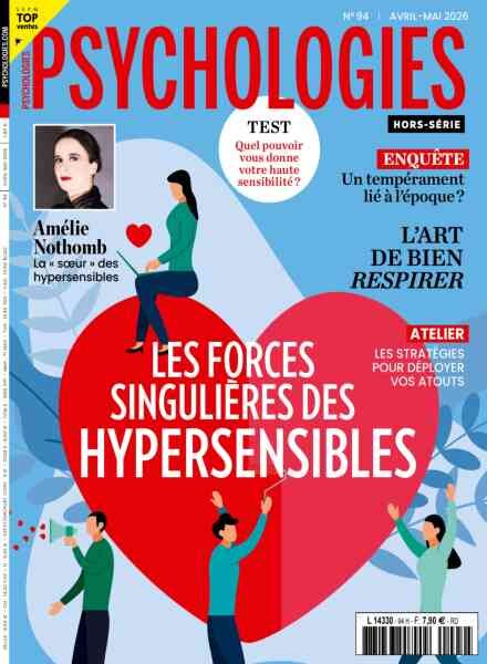 Psychologies – Hors-Serie N 94 – Avril-Mai 2026 Cover