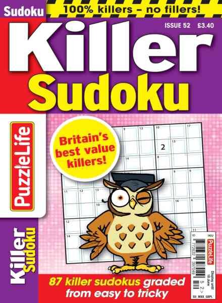 PuzzleLife Killer Sudoku – April 2026 Cover