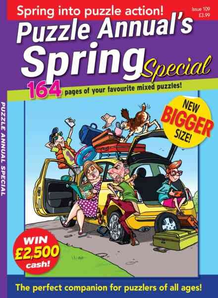 PuzzleLife Puzzle Annual Special – April 2026 Cover