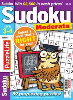 PuzzleLife Sudoku Moderate – April 2026