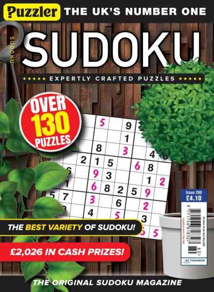 Puzzler Sudoku – Issue 280 2026 Cover