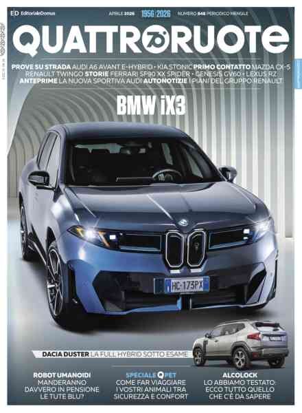 Quattroruote Italia – Aprile 2026 Cover