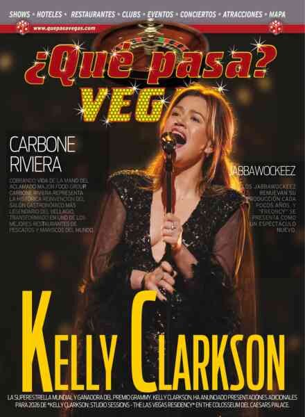 Que Pasa Vegas – Abril 2026 Cover